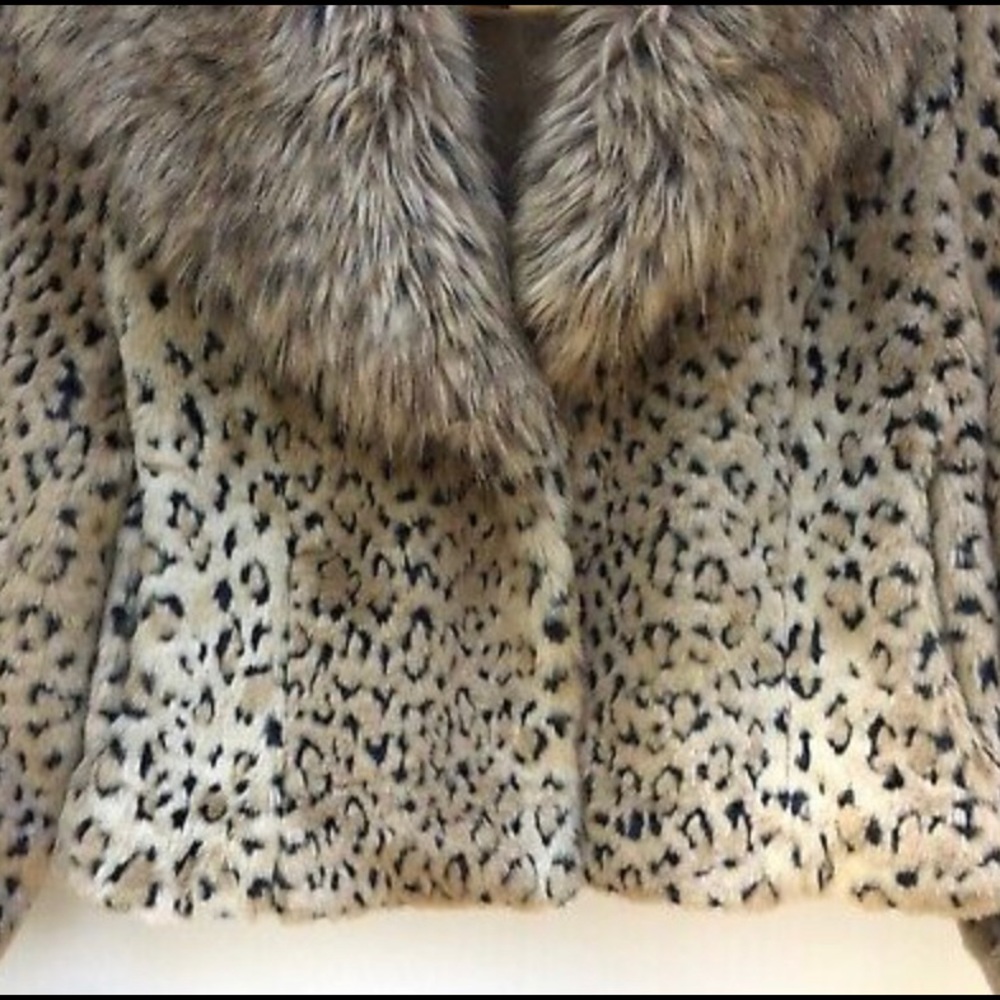 INC Petite Faux 3/4 sleeve coat